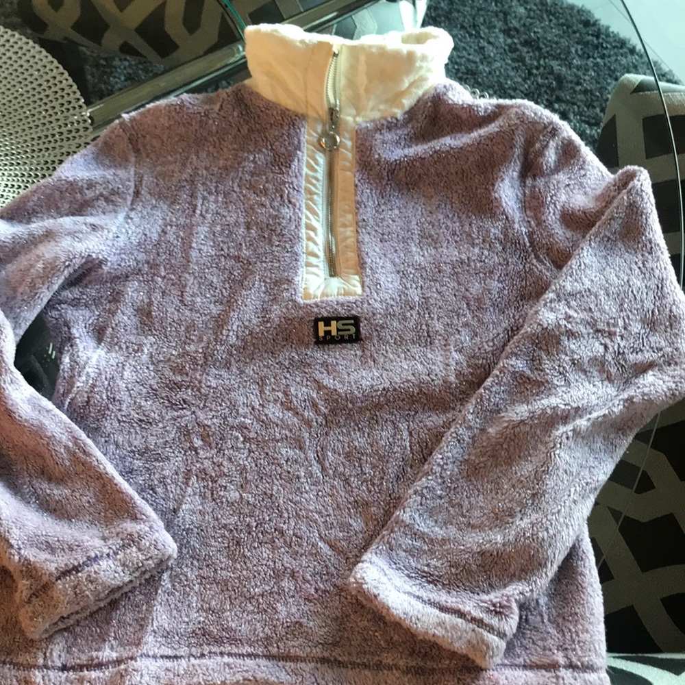 High Society fleece top